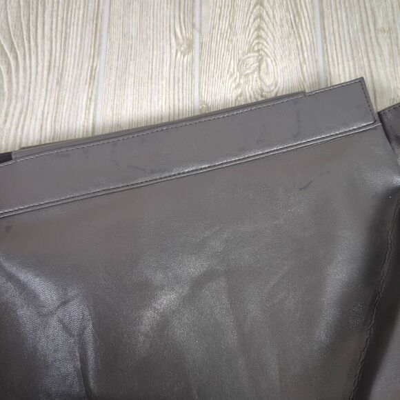 Miche Womens Donna Prima Shell Bag Purse Cover Gray Tuxedo Ruffle Design - Picture 4 of 6